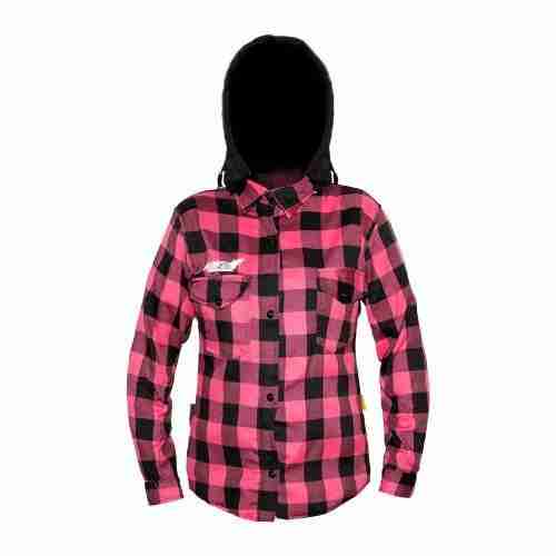 CAMISA DAMA "ATROX" CE-1271 KEVLAR ROSA   S