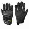 GUANTES "ATROX" CE-4308 TEXTIL CORTO NEGRO XXL