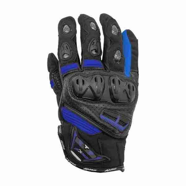 GUANTES "ATROX" AT-4114 PIEL CORTO AZUL M