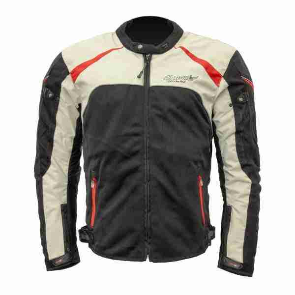 MOTATX0302-01 CHAMARRA "ATROX" CE-2303 CORDURA VERANO CORTA BLANCO EEEEG