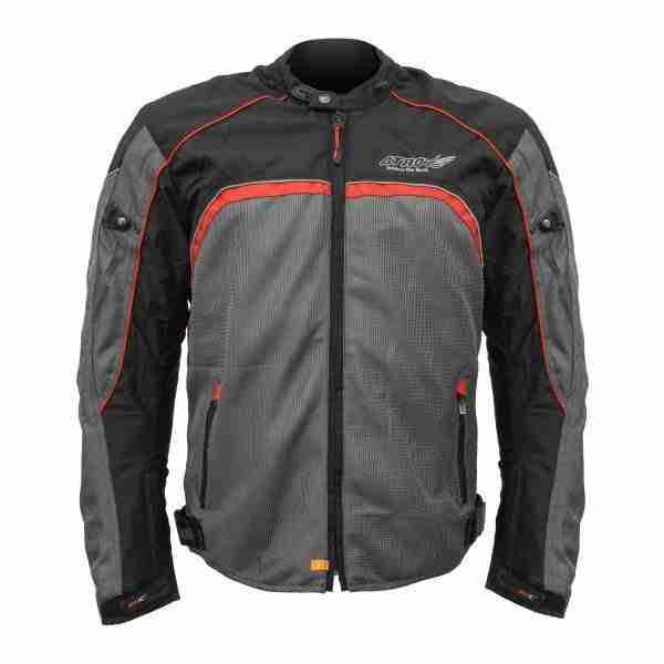 MOTATX0308-01 CHAMARRA "ATROX" CE-2303 CORDURA VERANO CORTA GRIS EEEEG
