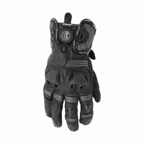 MOTATX0339-01 GUANTES "ATROX" CE-4433 PIEL AJUSTABLE CORTO NEGRO EEG