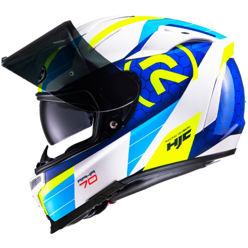CASCO RPHA70 LIF MC2 BCO/AZUL M
