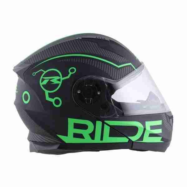 CASCO ABATIBLE TOUR HR GRUNT NGO/VERDE L