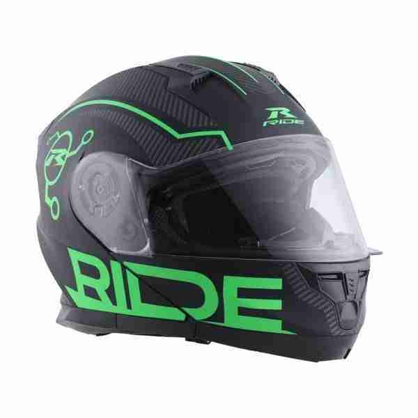CASCO ABATIBLE TOUR HR GRUNT NGO/VERDE L