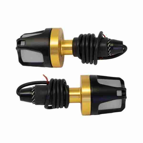 DIRECCIONALES LED "RIDE" P/MANUBRIO AMARILLO