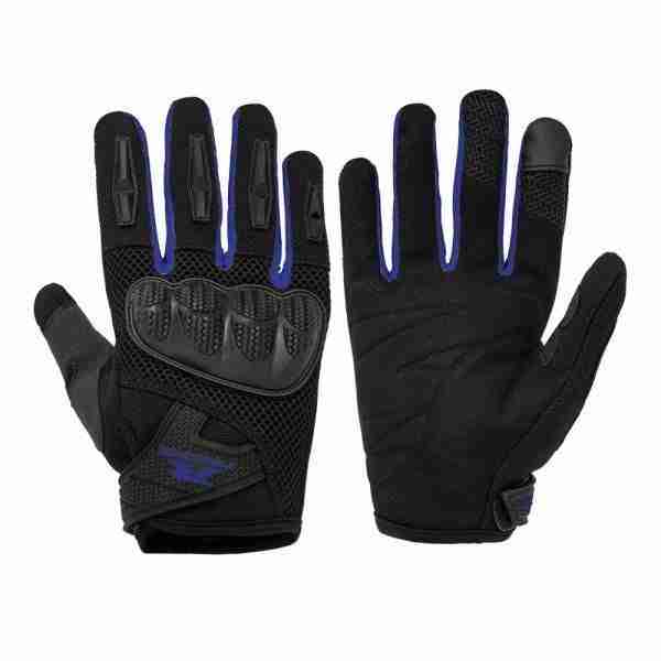 GUANTES "RIDE" URBAN R-238 NEGRO/AZUL  XL