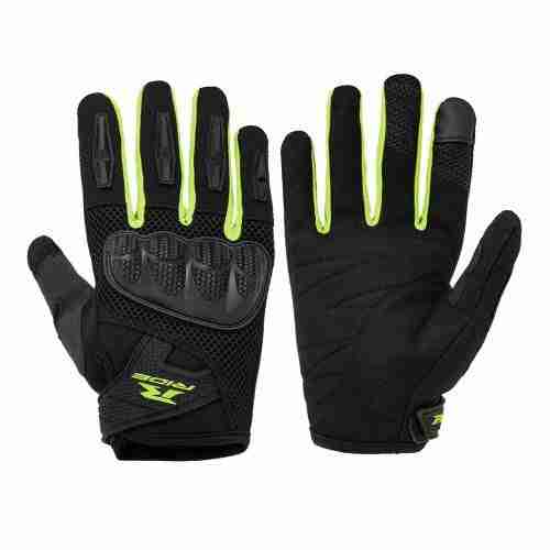 MOTGT400-01 GUANTES "RIDE" URBAN R-238 NEGRO/AMARILLO FLUO L